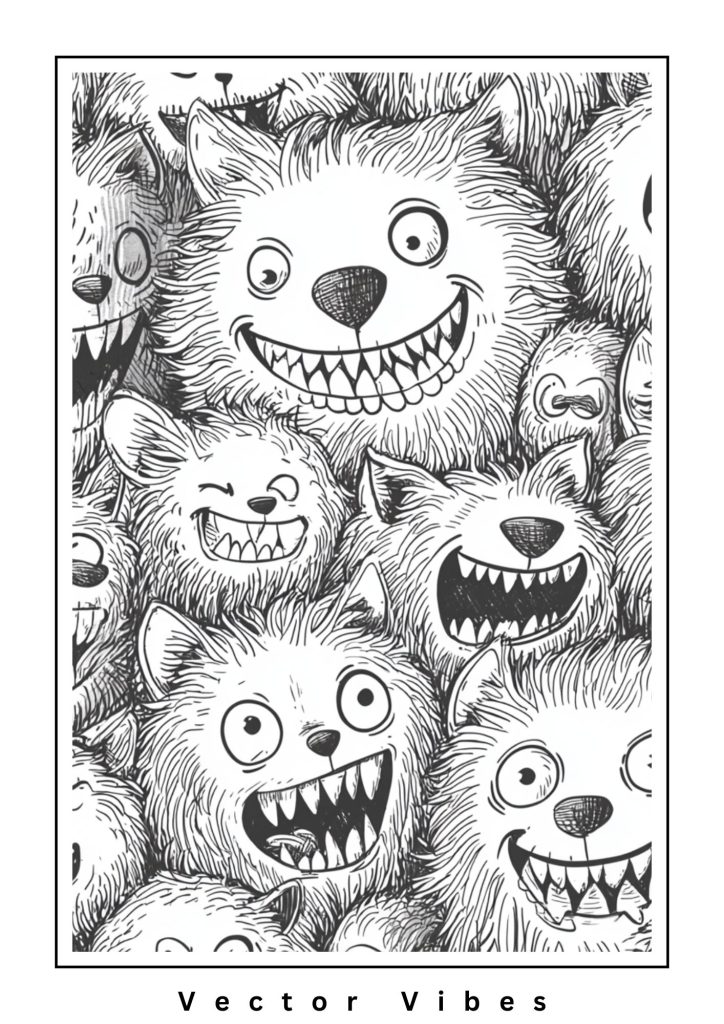 free werewolf coloring pages