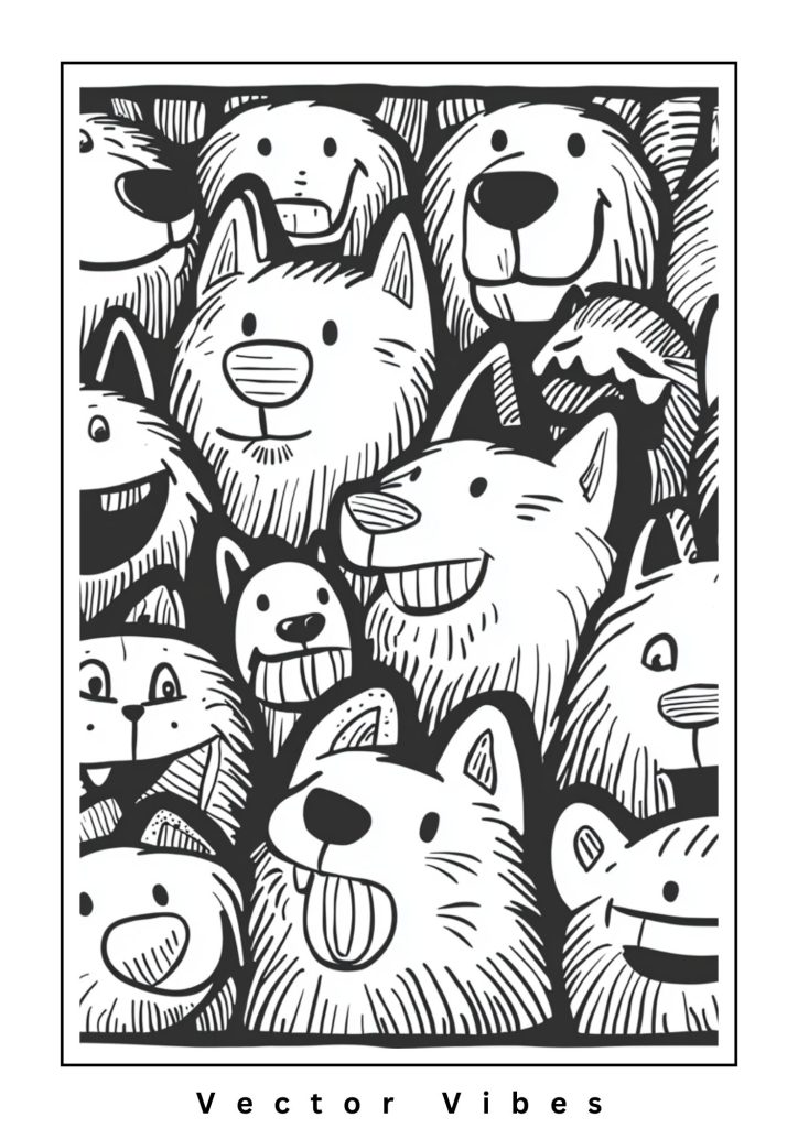 werewolf coloring sheet