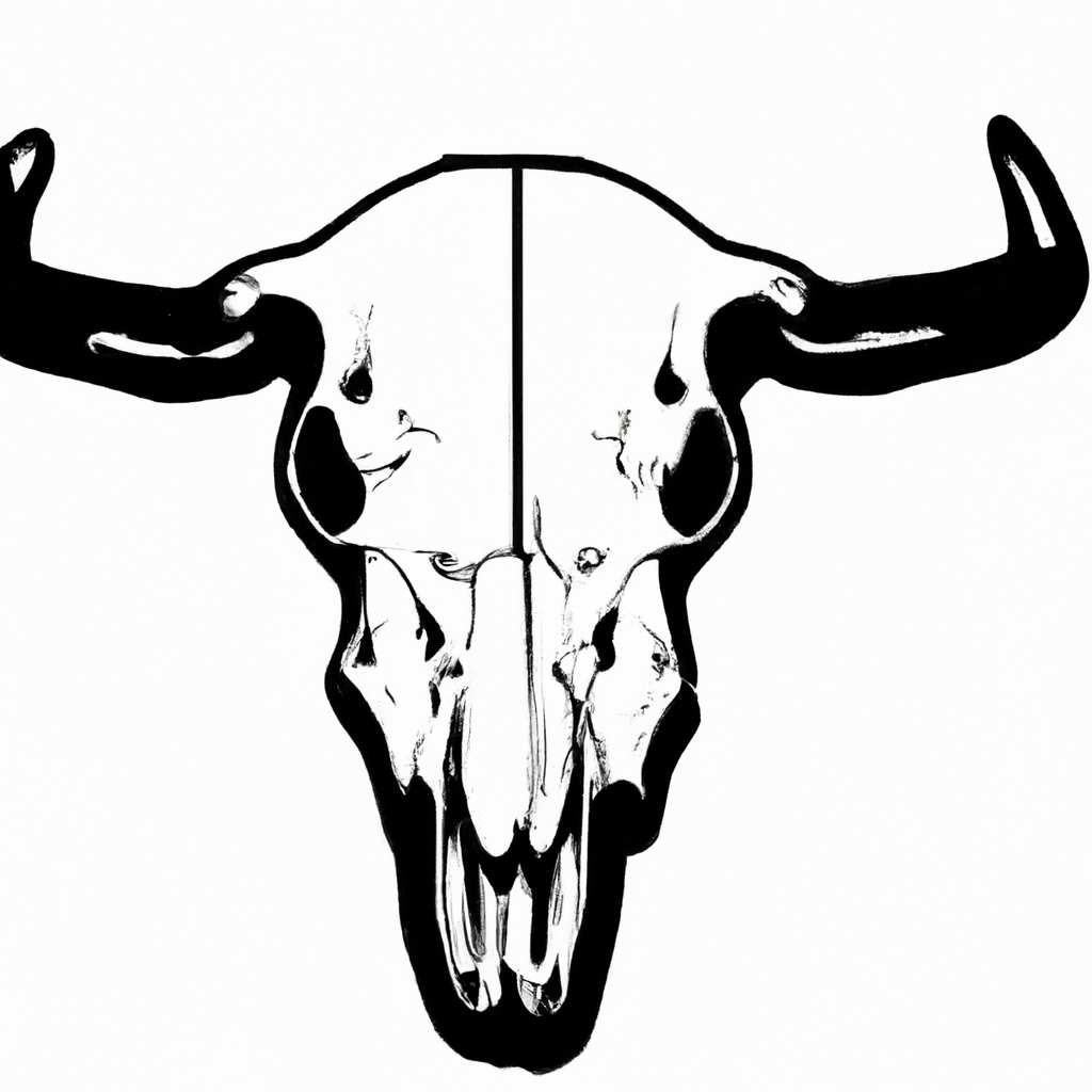 free cow skull svg