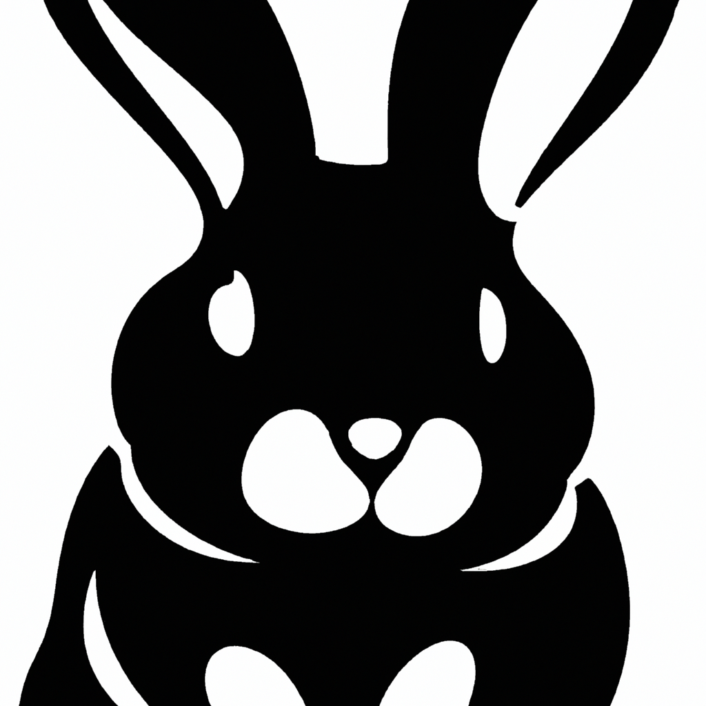 free easter bunny svg