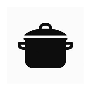 Free cooking pot SVG cut file — download at VectorVibez.com