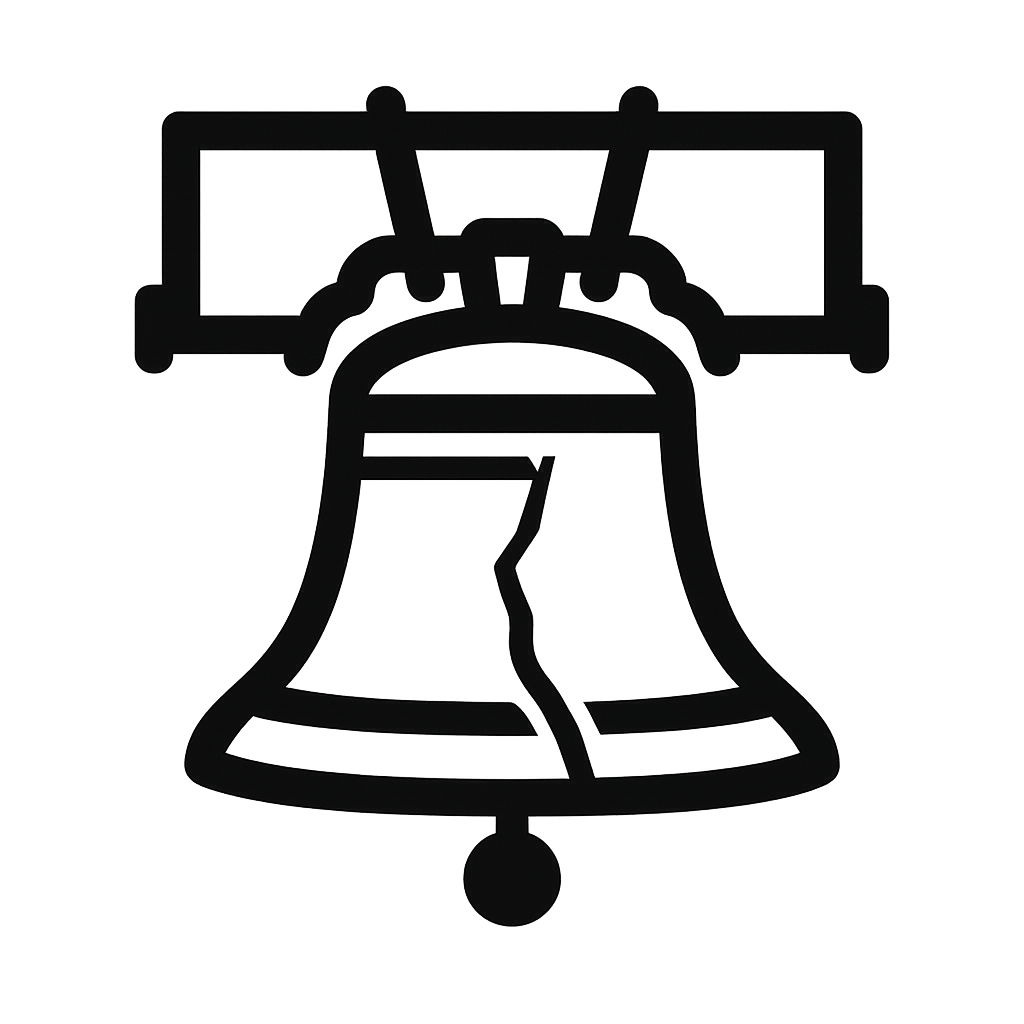 Liberty Bell, no fireworks