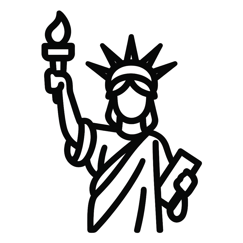 Statue of Liberty, no fireworks