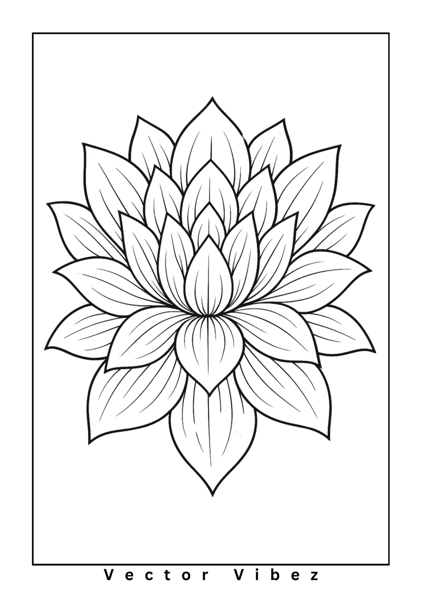 Lotus flower only, no candles