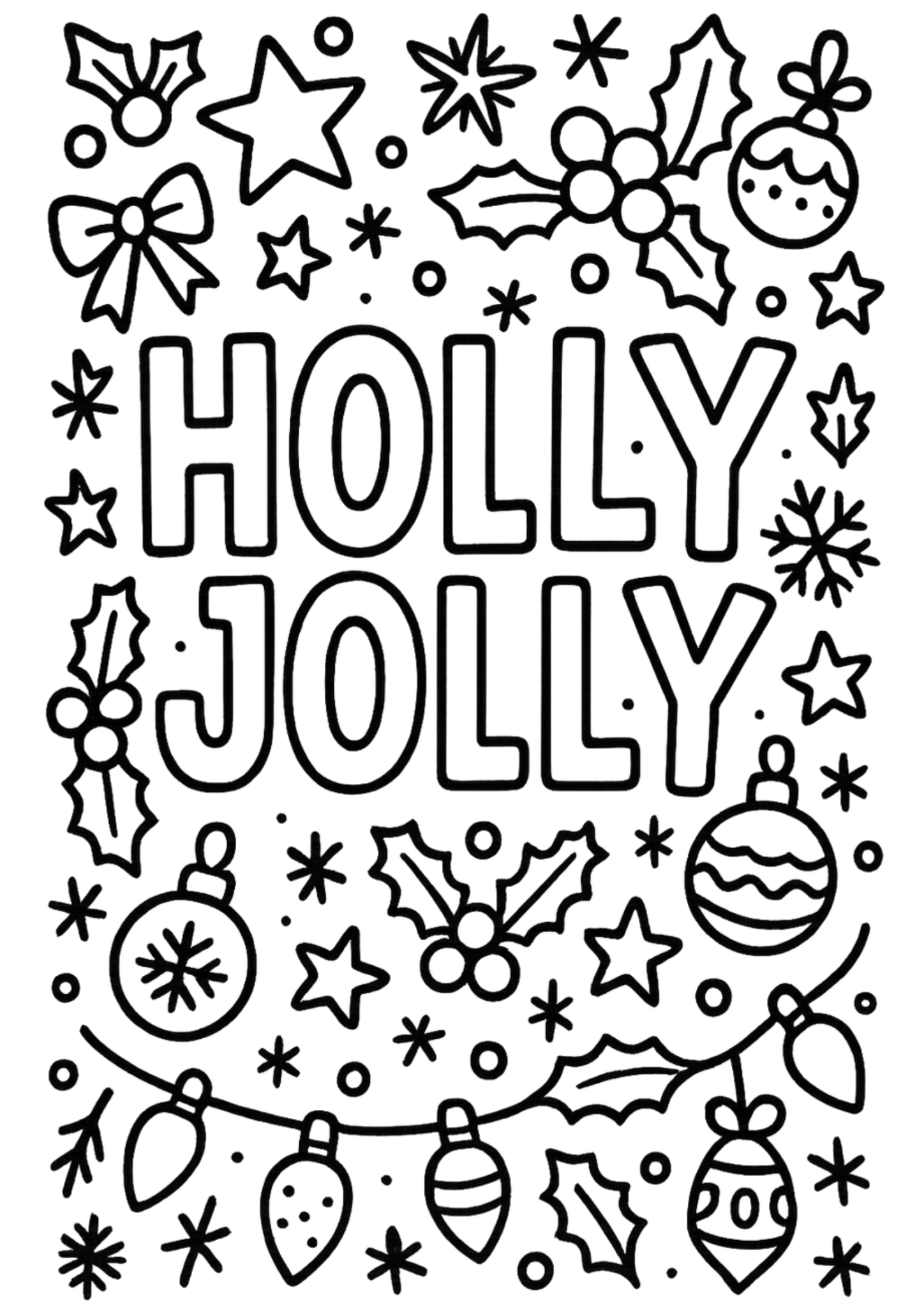 Free printable gingerbread house with candy canes coloring page for kids — download and print free at VectorVibez.com
